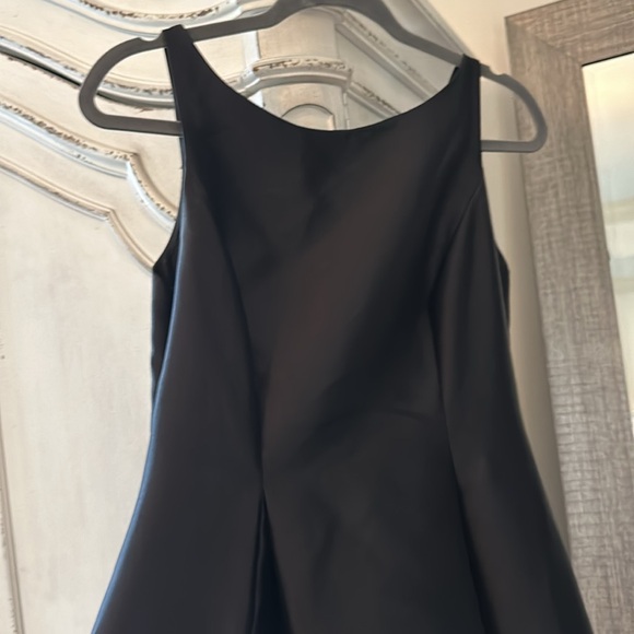 Adrianna Papell Black High Low Evening Gown - Picture 4 of 9